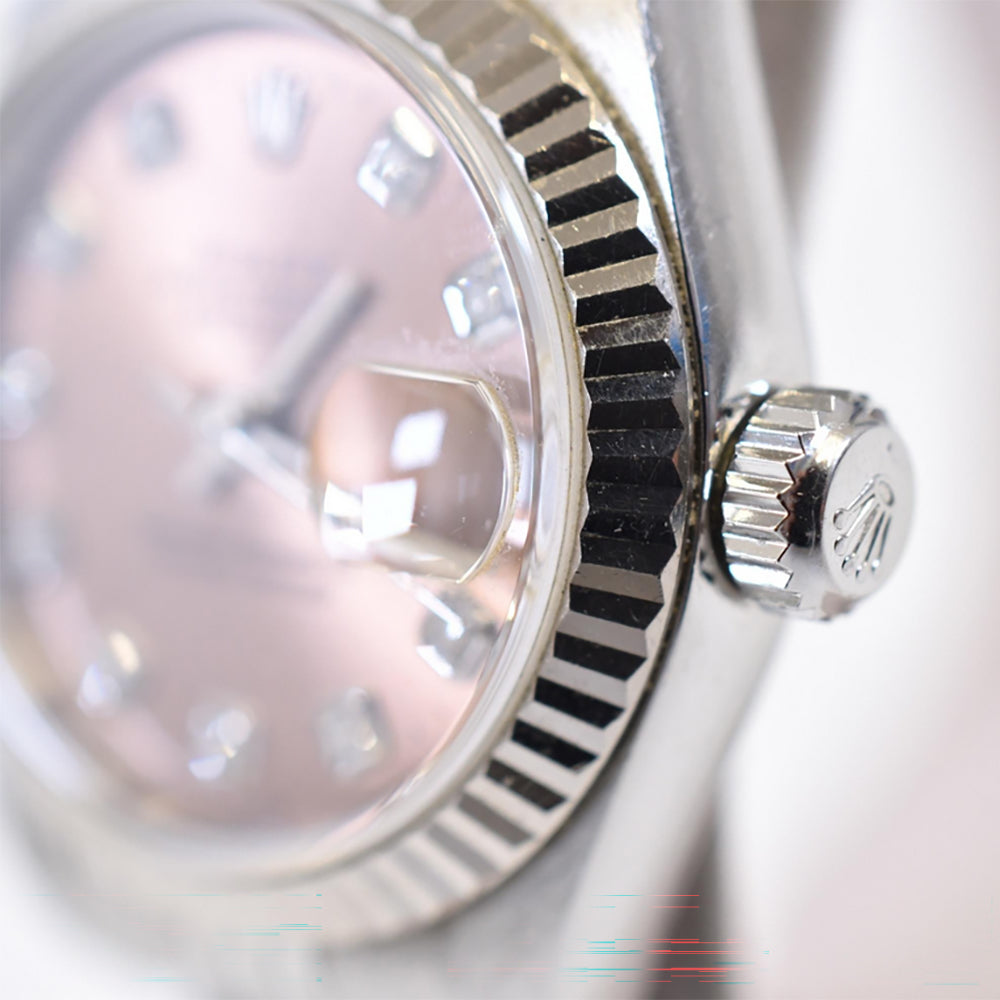 Rolex Datejust 26mm Pink Diamond Dial 79174G (2000)