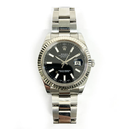 Rolex Datejust II Black Dial 116334