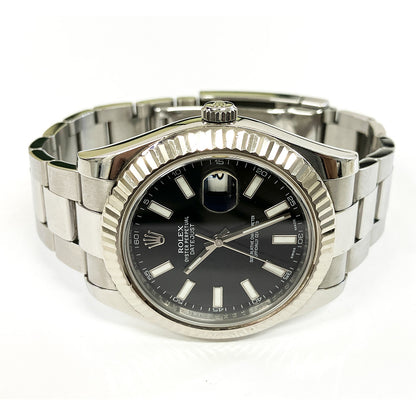 Rolex Datejust II Black Dial 116334