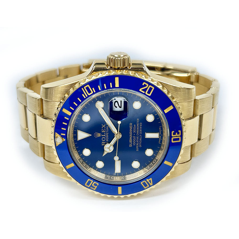 Rolex Submariner Date Blue Dial 116618LB