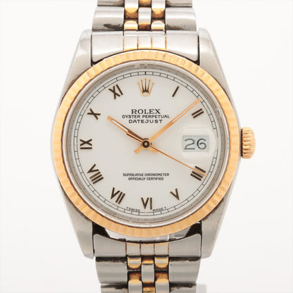 Rolex Oyster Perpetual Datejust White Roman Dial 16233 (1990)