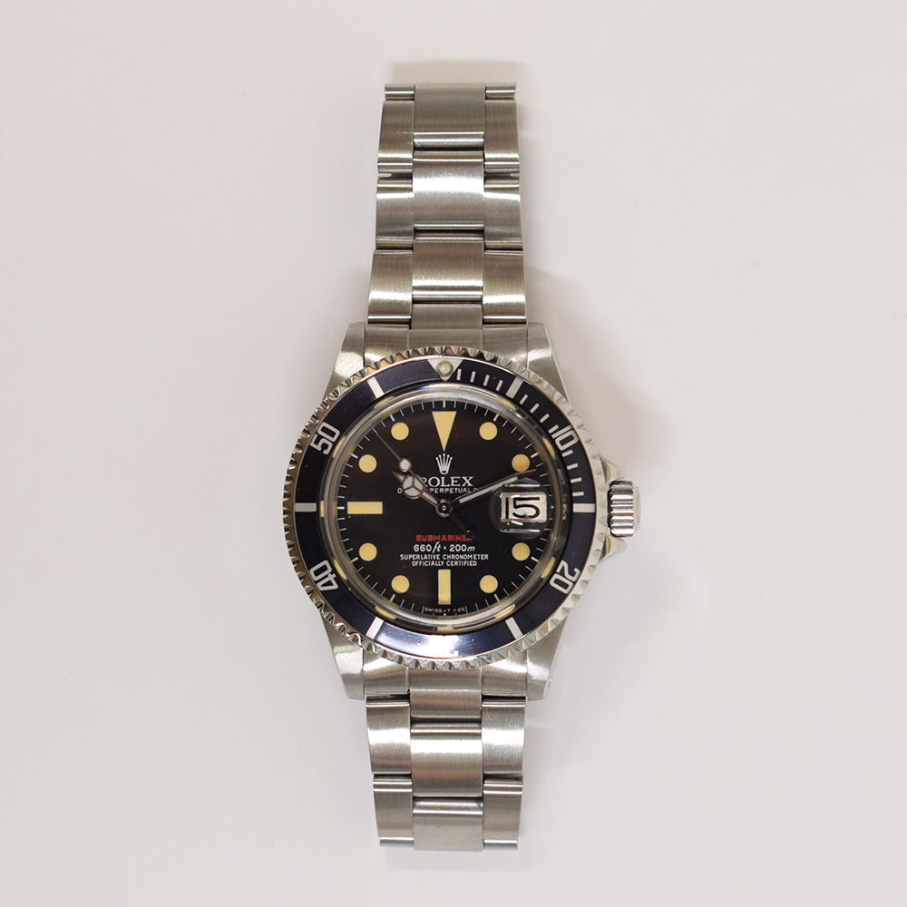 Rolex Submariner Date Red 40mm Black Dial 1680