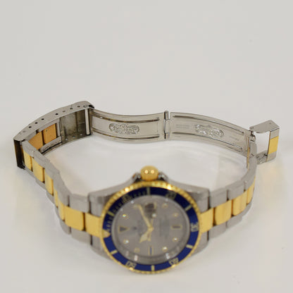 Rolex Submariner Date 40mm Silver Diamond Dial 16613SG (2009)