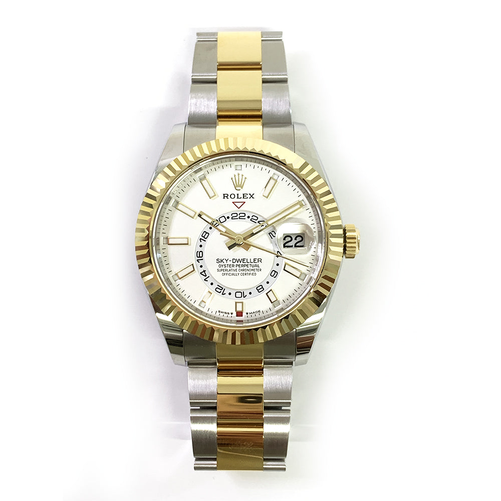 Rolex Sky-Dweller Oyster, 42mm White Dial 336933