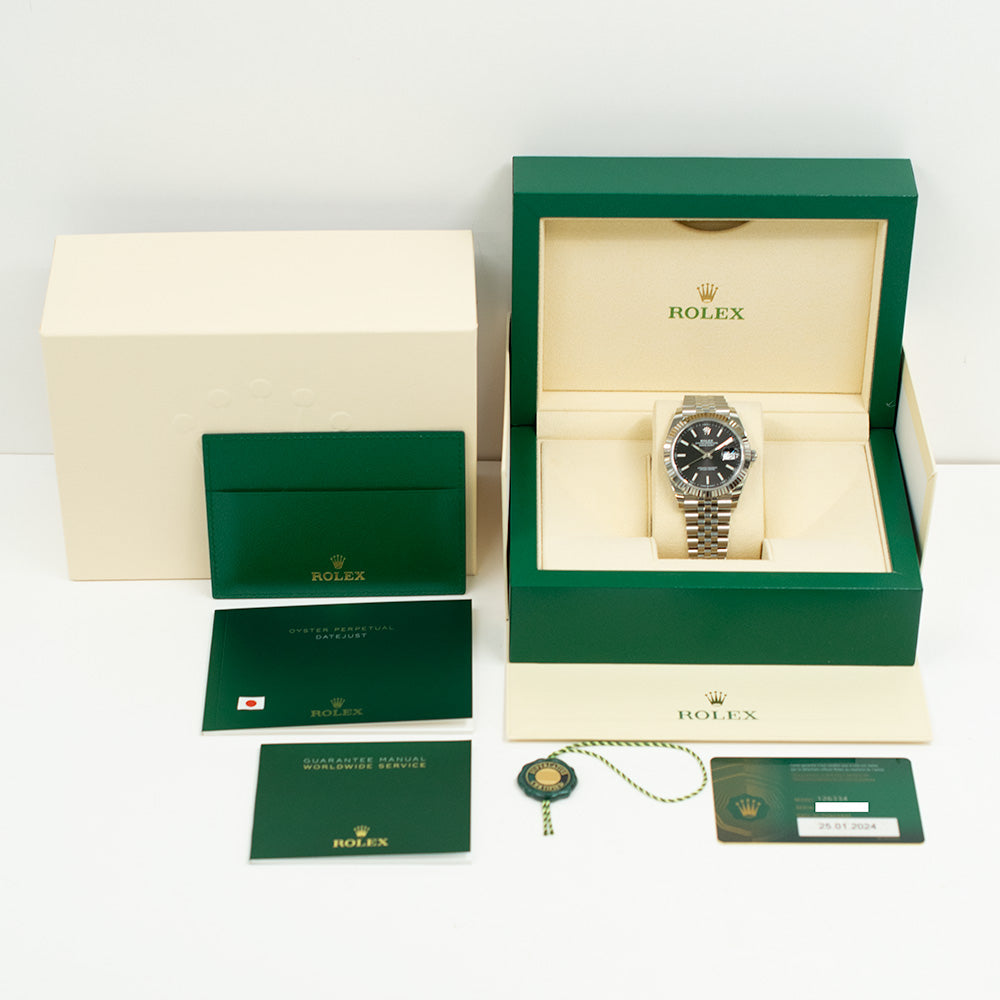 Rolex Datejust 41mm Black Dial 126334 (2024)