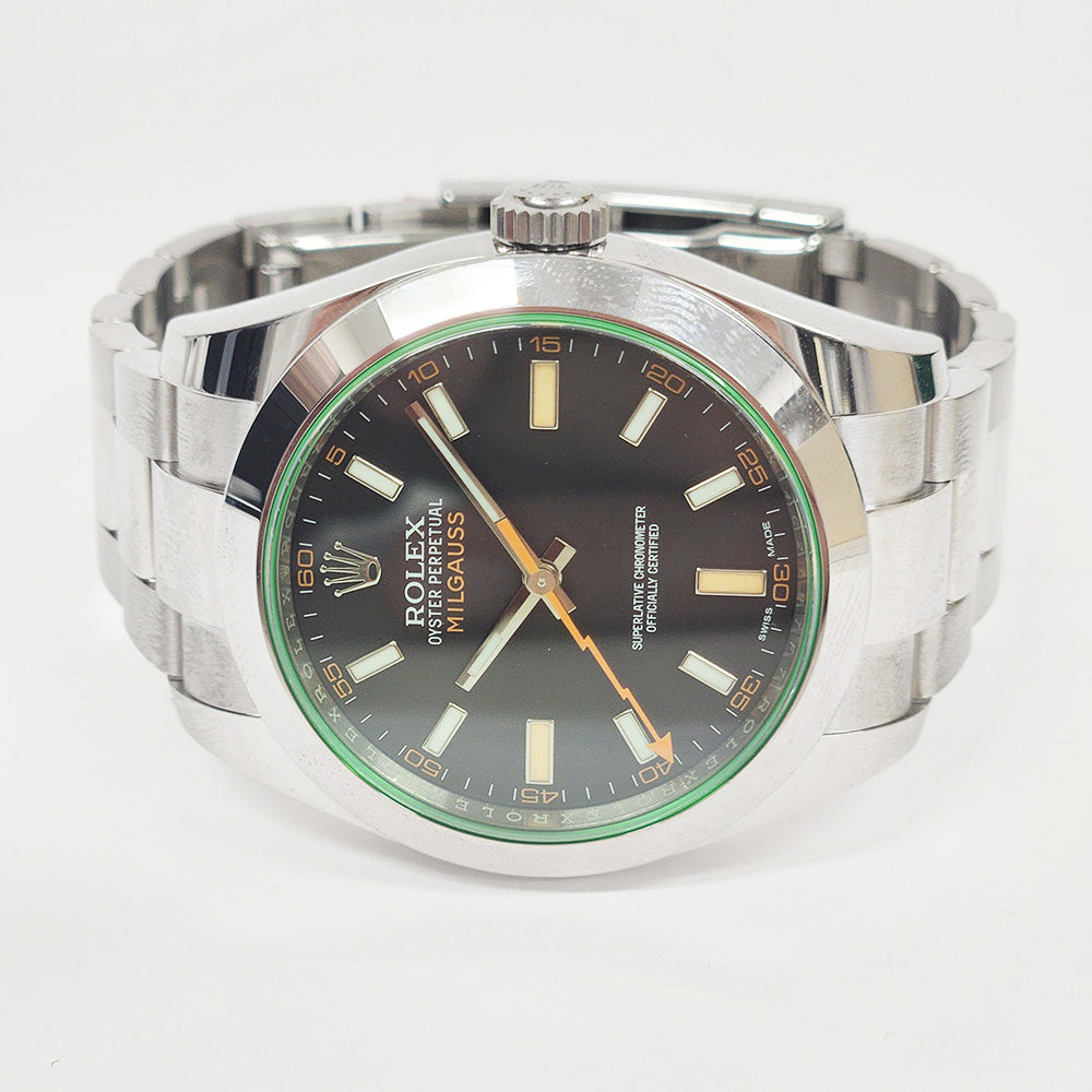 Rolex Milgauss Black Dial 116400GV