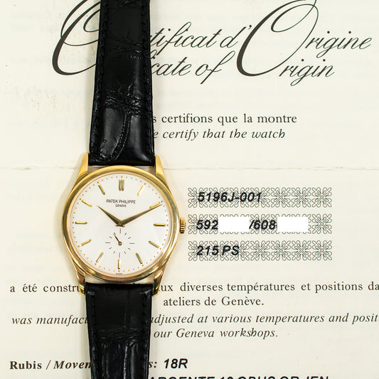 Patek Philippe  5196J-001 (2016)