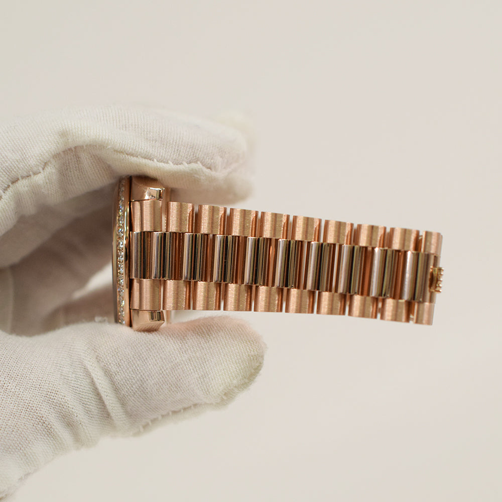 Rolex Day-Date 40mm Chocolate Diamond Dial 228345RBR (2019)