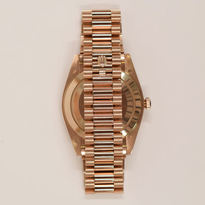 Rolex Day-Date 40mm Chocolate Diamond Dial 228345RBR (2019)