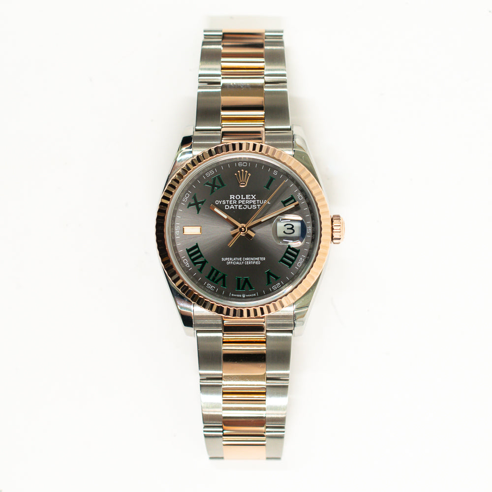 Rolex Datejust 36mm Wimbledon Dial 126231 (2022)