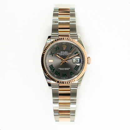 Rolex Datejust 36mm Wimbledon Dial 126231 (2022)