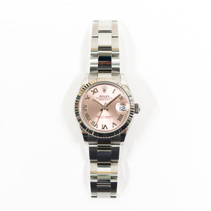 Rolex Datejust 31mm Pink Roman Dial 278274 (2024)