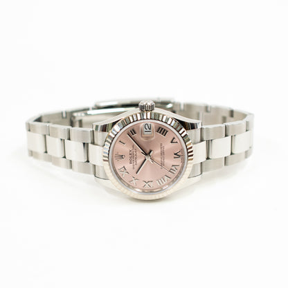 Rolex Datejust 31mm Pink Roman Dial 278274 (2024)