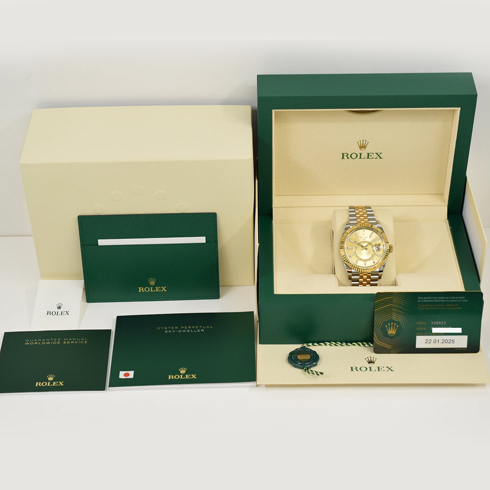 Rolex Sky-Dweller Champagne Dial 336933 (2025)