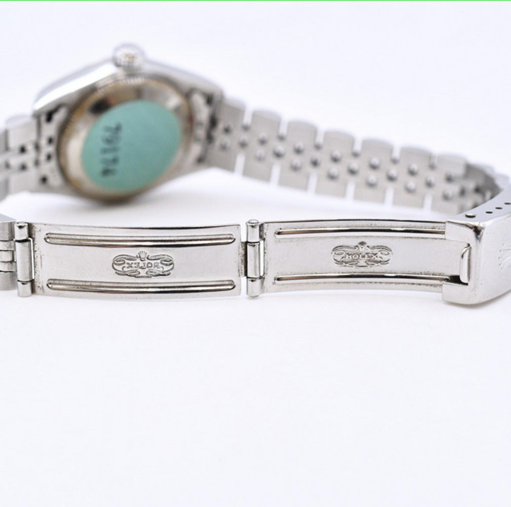 Rolex Datejust 26mm Silver Diamond Dial 79174G (2003)