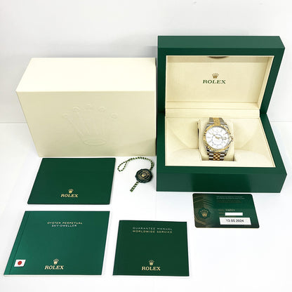 Rolex Sky-Dweller Oyster, 42mm White Dial 336933