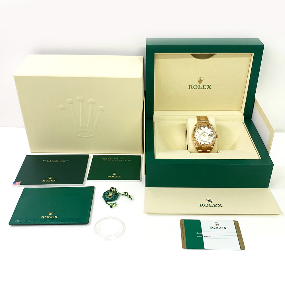 Rolex Sky-Dweller Sundust Roman Dial 326935