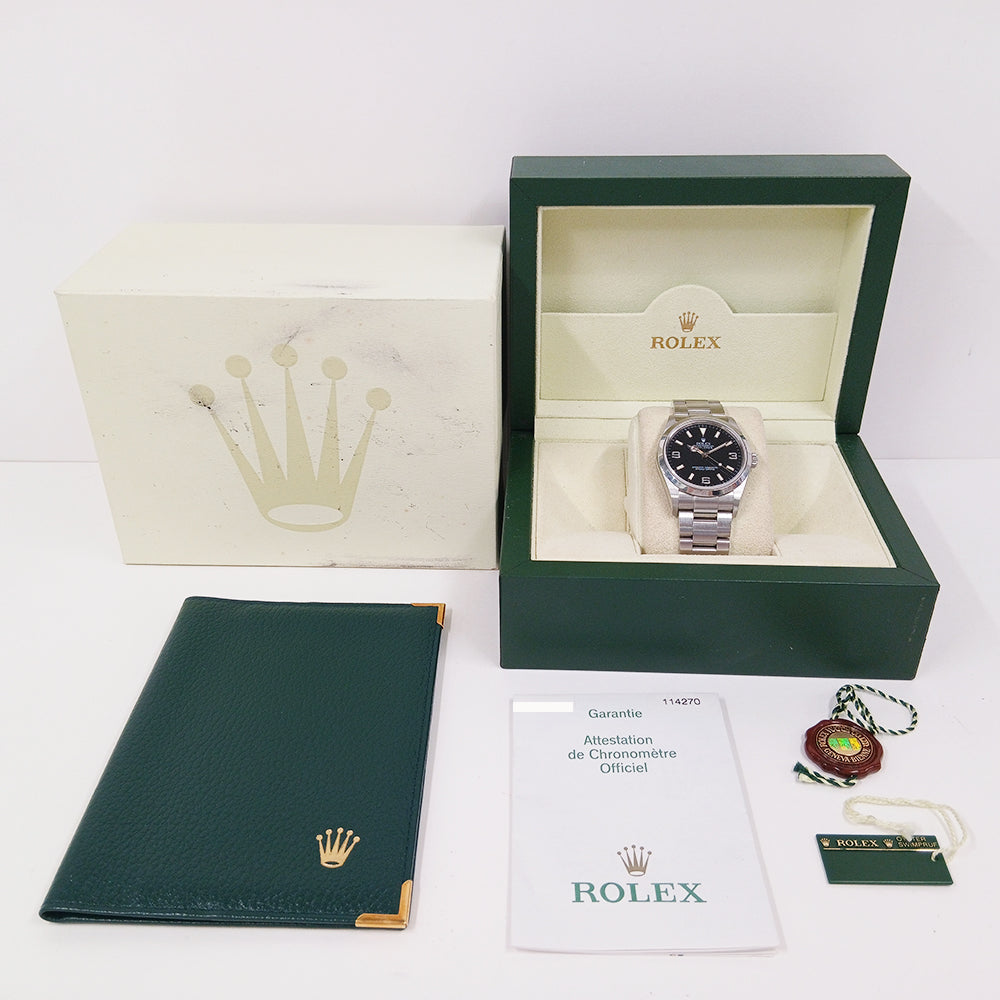 Rolex Explorer 36mm Black Dial 114270 (2006)