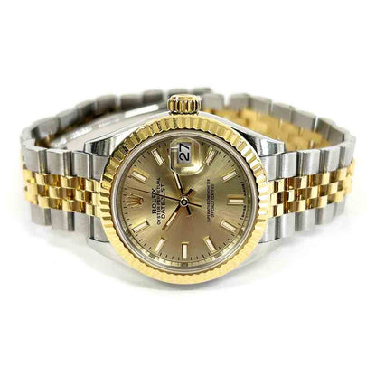 Rolex Lady-Datejust 28mm Champagne Dial 279173