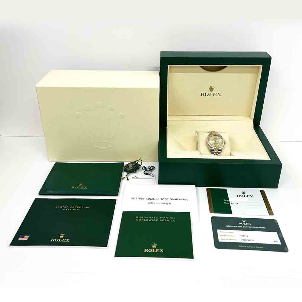 Rolex Lady-Datejust 28mm Champagne Dial 279173