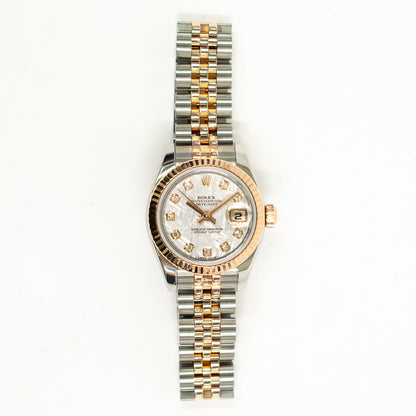 Rolex Datejust 26mm Meteorite Diamond Dial 179171G (2013)