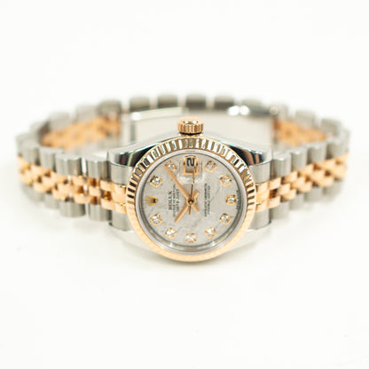 Rolex Datejust 26mm Meteorite Diamond Dial 179171G (2013)