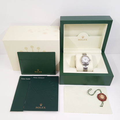 Rolex Datejust 26mm White Roman Dial 179160