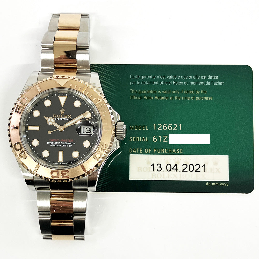 Rolex Yacht-Master 40mm Black Dial 126621