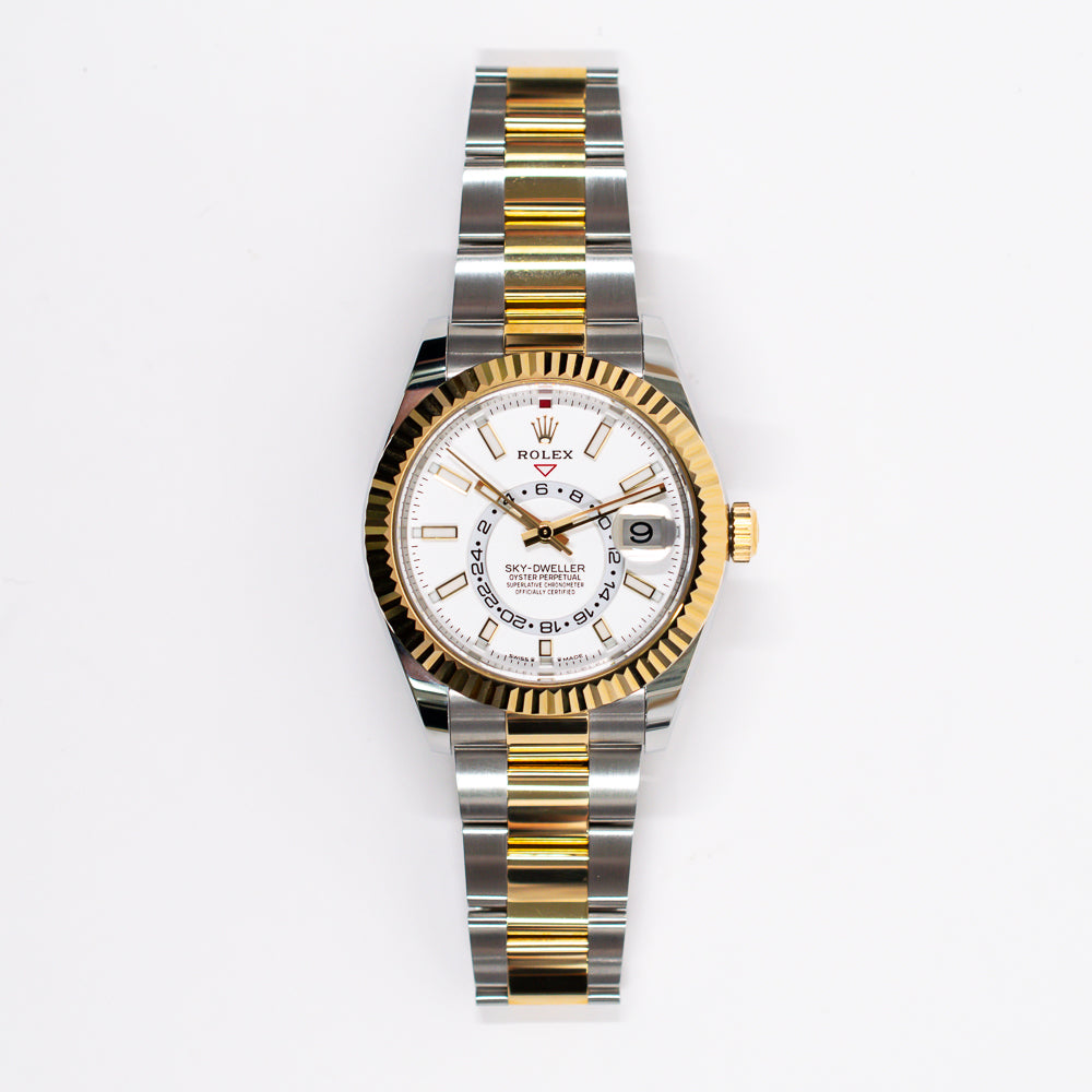 Rolex Sky-Dweller 42mm White Dial 336933 (2023)