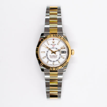 Rolex Sky-Dweller 42mm White Dial 336933 (2023)