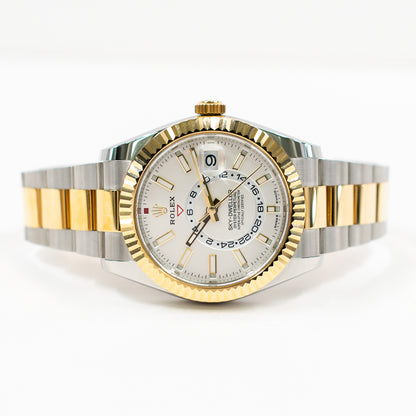 Rolex Sky-Dweller 42mm White Dial 336933 (2023)