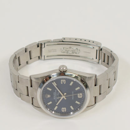 Rolex Air-King 34mm Blue Dial 14000M (2003)