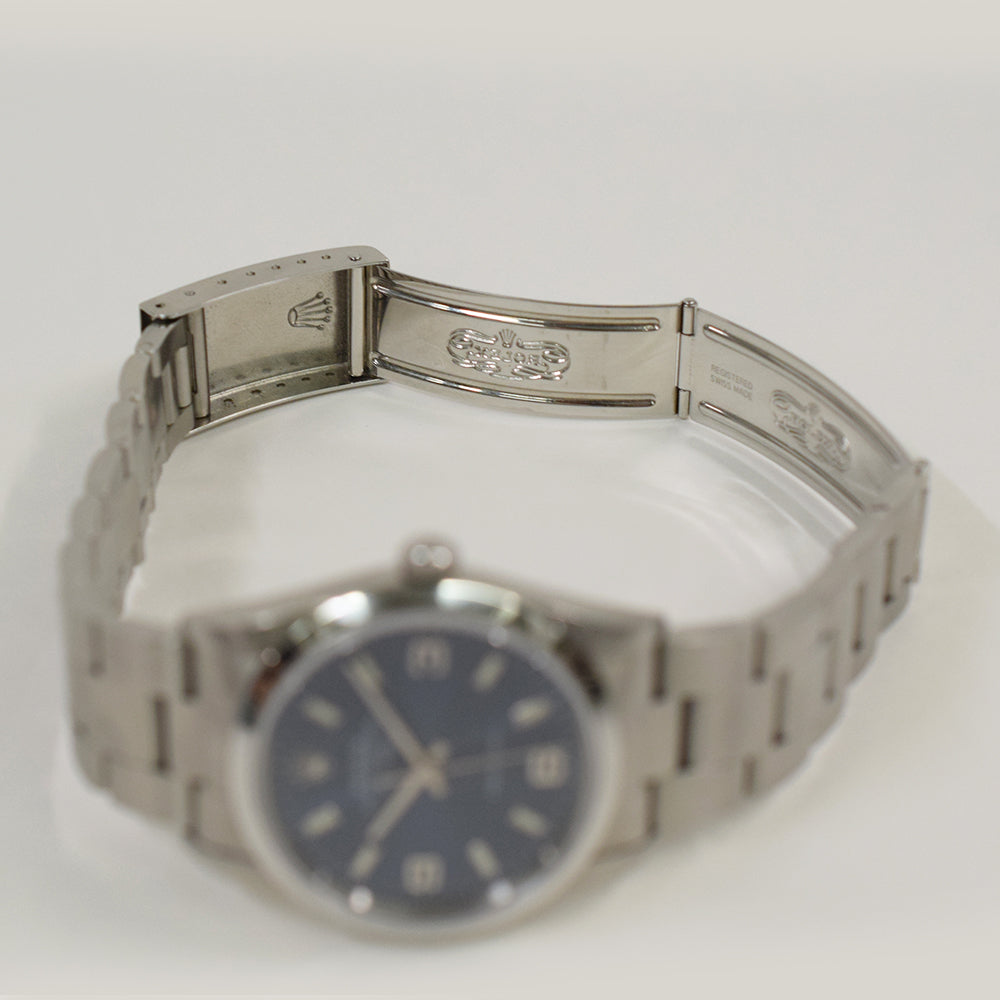 Rolex Air-King 34mm Blue Dial 14000M (2003)
