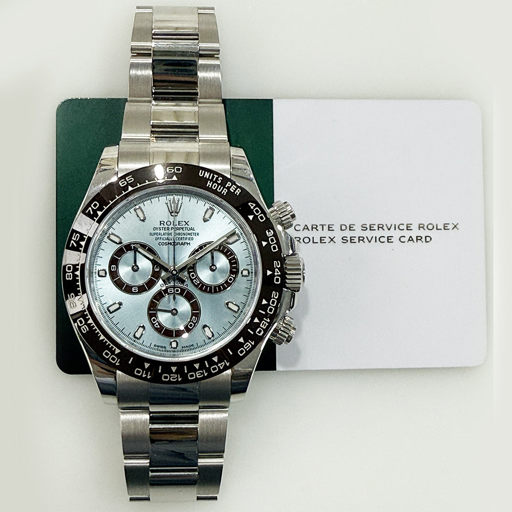 Rolex Daytona 40mm Ice Blue Dial 116506