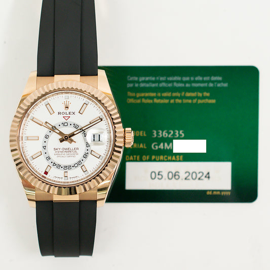 Rolex Sky-Dweller White Dial 336235 (2024)