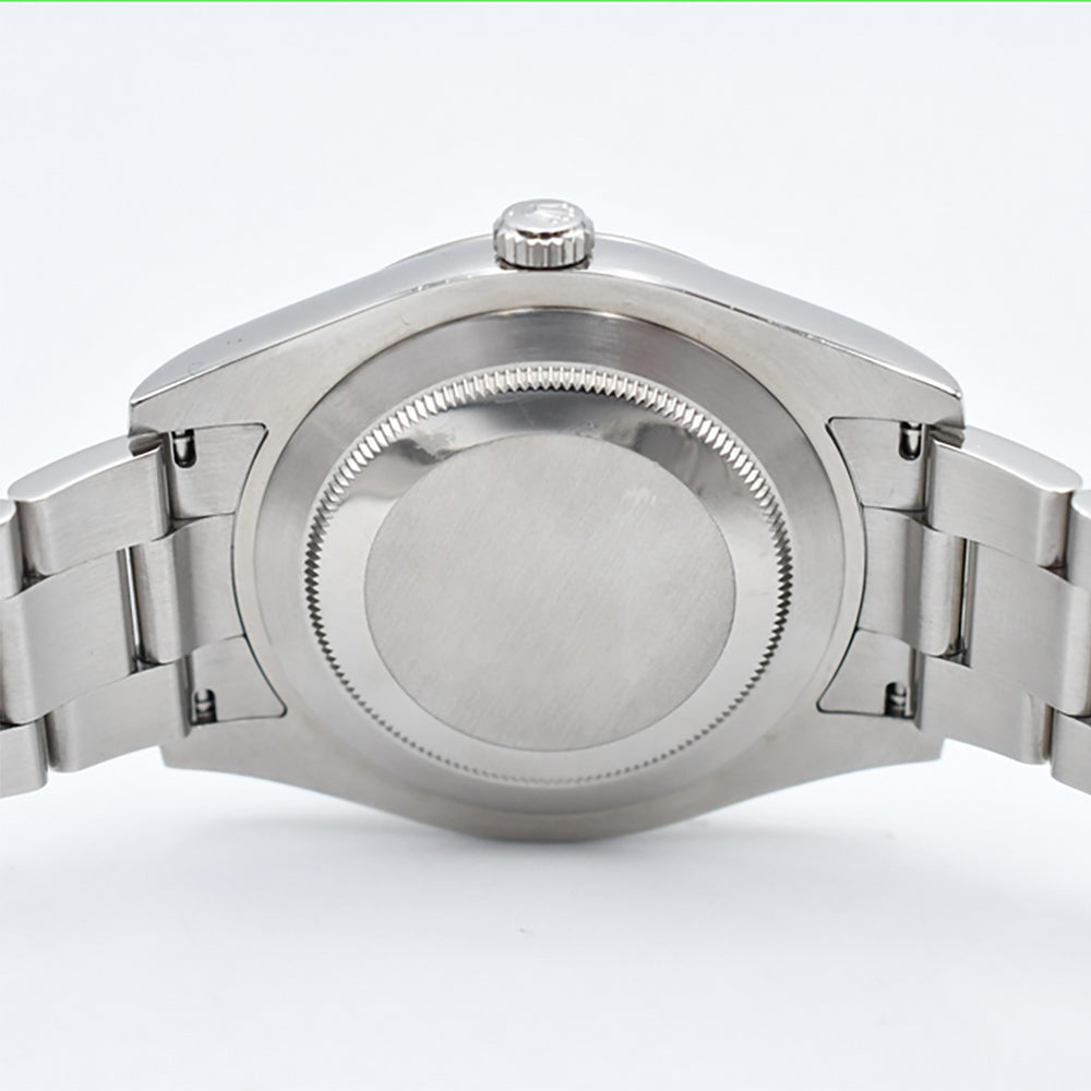 Rolex Datejust II Silver Diamond Dial 116334G (2010)