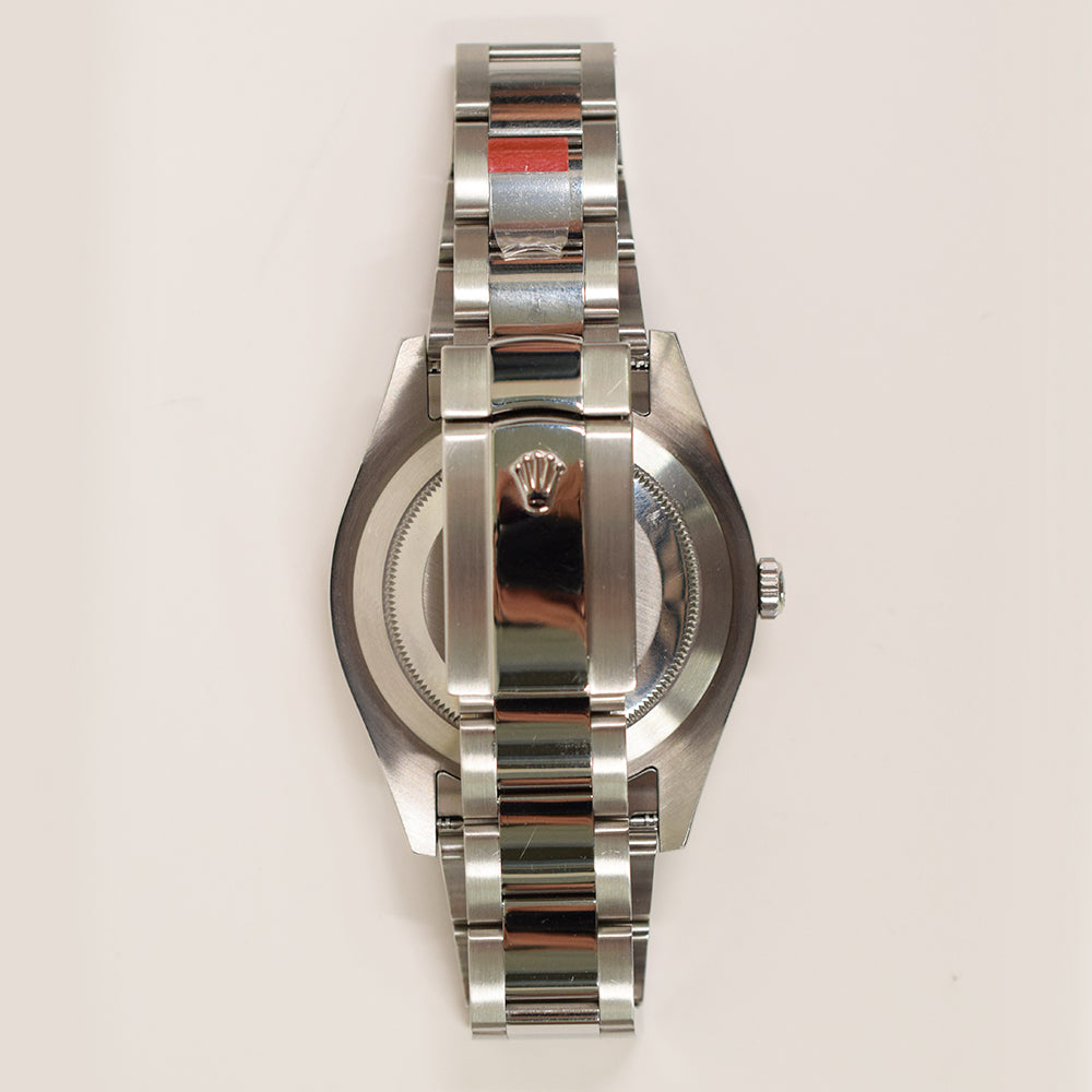 Rolex Datejust II Silver Diamond Dial 116334G (2010)