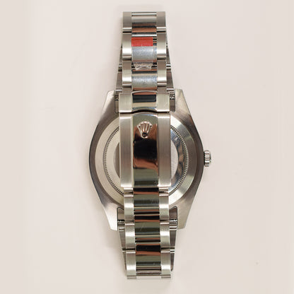 Rolex Datejust II Silver Diamond Dial 116334G (2010)
