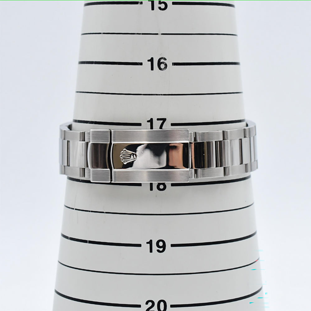 Rolex Datejust II Silver Diamond Dial 116334G (2010)
