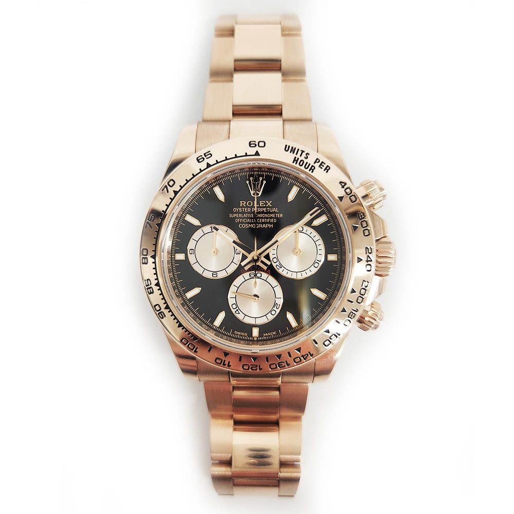 Rolex Daytona Black Dial Oyster 126505