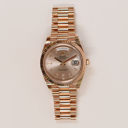 Rolex Day-Date Sundust Diamond Dial 228235A (2022)