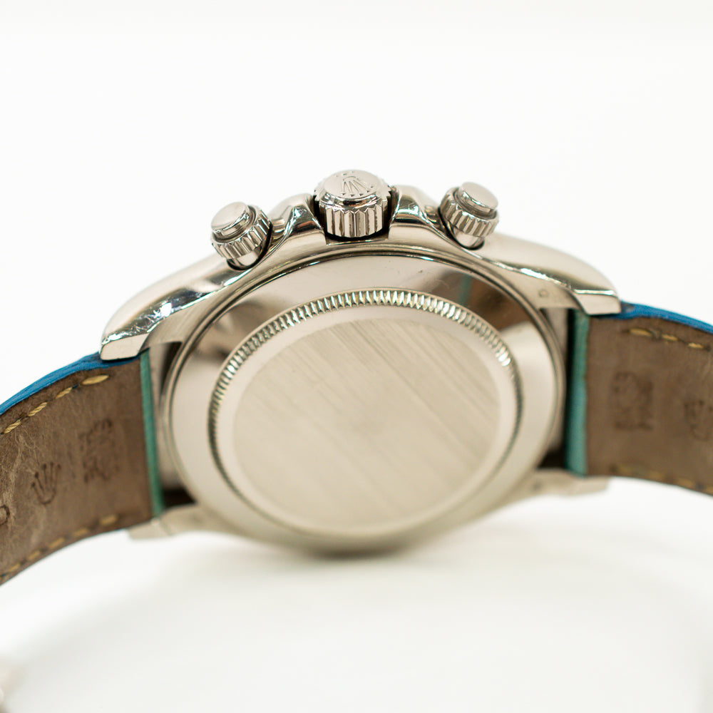 Rolex Daytona Turquoise Roman Dial 116519 (2002)
