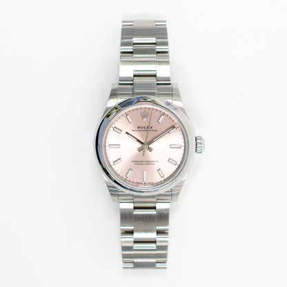 Rolex Oyster Perpetual 31mm Pink Dial 277200 (2024)