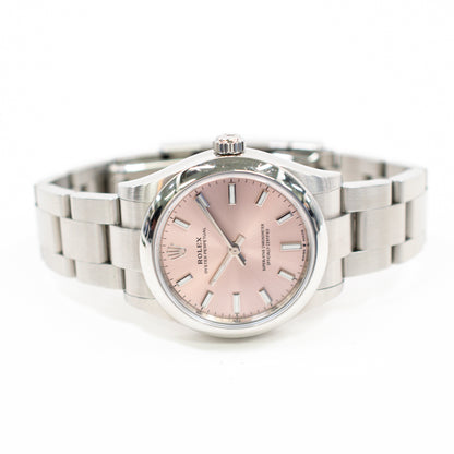 Rolex Oyster Perpetual 31mm Pink Dial 277200 (2024)