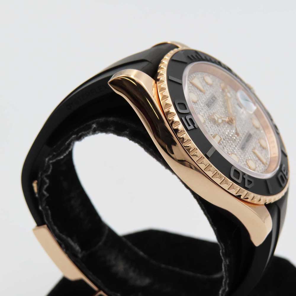 Rolex Yacht-Master 40mm Pave Diamond Dial 116655 (2018)