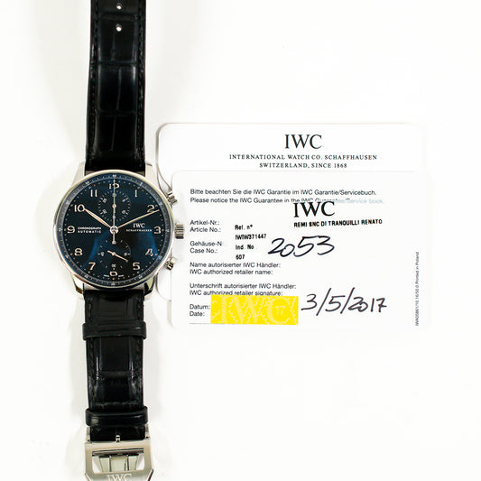 IWC Portugieser Chronograph 40.9mm IW371447 (2017)