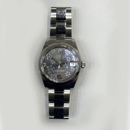 Rolex Datejust 31mm Grey Flower Dial 178240 (2013)