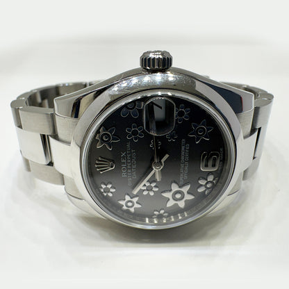 Rolex Datejust 31mm Grey Flower Dial 178240 (2013)