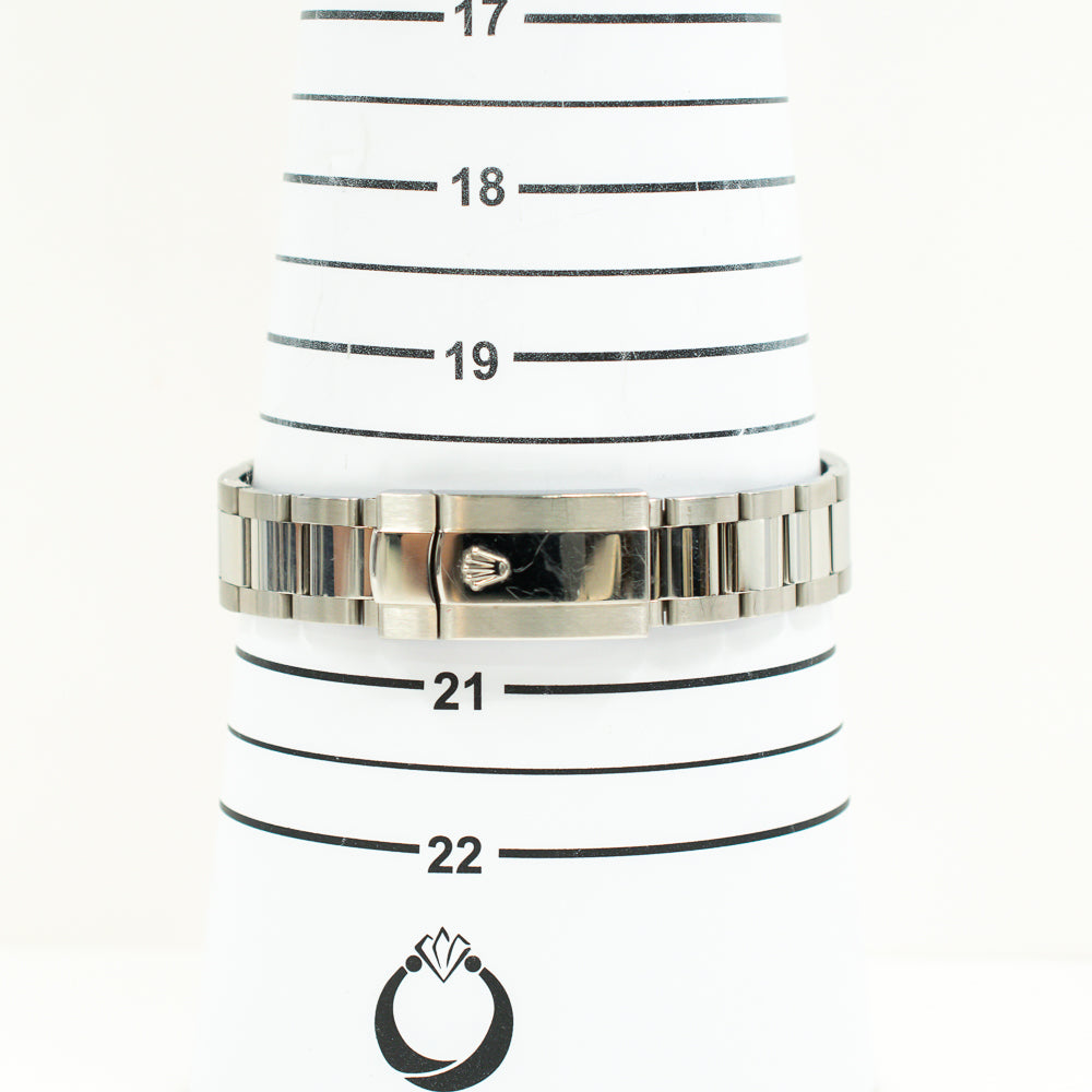 Rolex Datejust II Silver Diamond Dial 116334