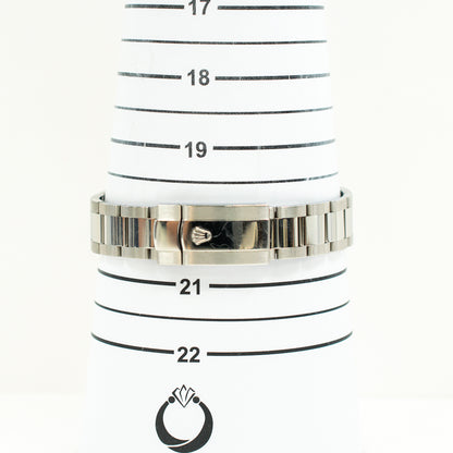 Rolex Datejust II Silver Diamond Dial 116334